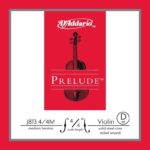 Струна для скрипки D'Addario Prelude D J813-4/4M