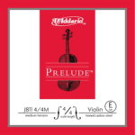 Струна для скрипки D'Addario Prelude E J811-4/4M