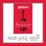 Струна для скрипки D'Addario Prelude A J812-4/4/M