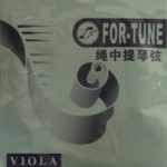 Струны для альта For-tune хром (набор)