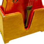 Стойка для виолончели напольная, деревянная.