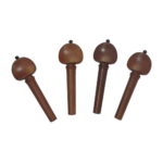 Колок для скрипки 1/4-1/2 Partita MVPG-BH, светлое дерево