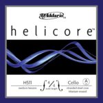 Струна для виолончели D'Addario Helicore A H511-4/4M