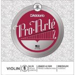 Струна для скрипки D'Addario Pro-Arte E J5601W-4/4M wound