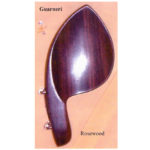 Подбородник для скрипки WBO VC01Rh-4/4, Guarneri, крепление Hill (палисандр)