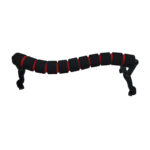 Мостик для скрипки разборный 4/4 (круглый) black/red #199