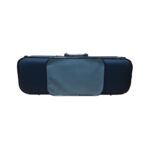 Футляр для скрипки BN24-1 1/4 черный/серый пенопласт c цветным карманом