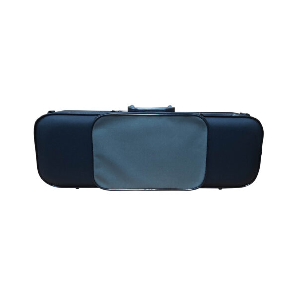 Футляр для скрипки BN24-1 1/4 черный/серый пенопласт c цветным карманом