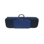 Футляр для скрипки BN24-1 1/8 черный/синий  пенопласт c цветным карманом