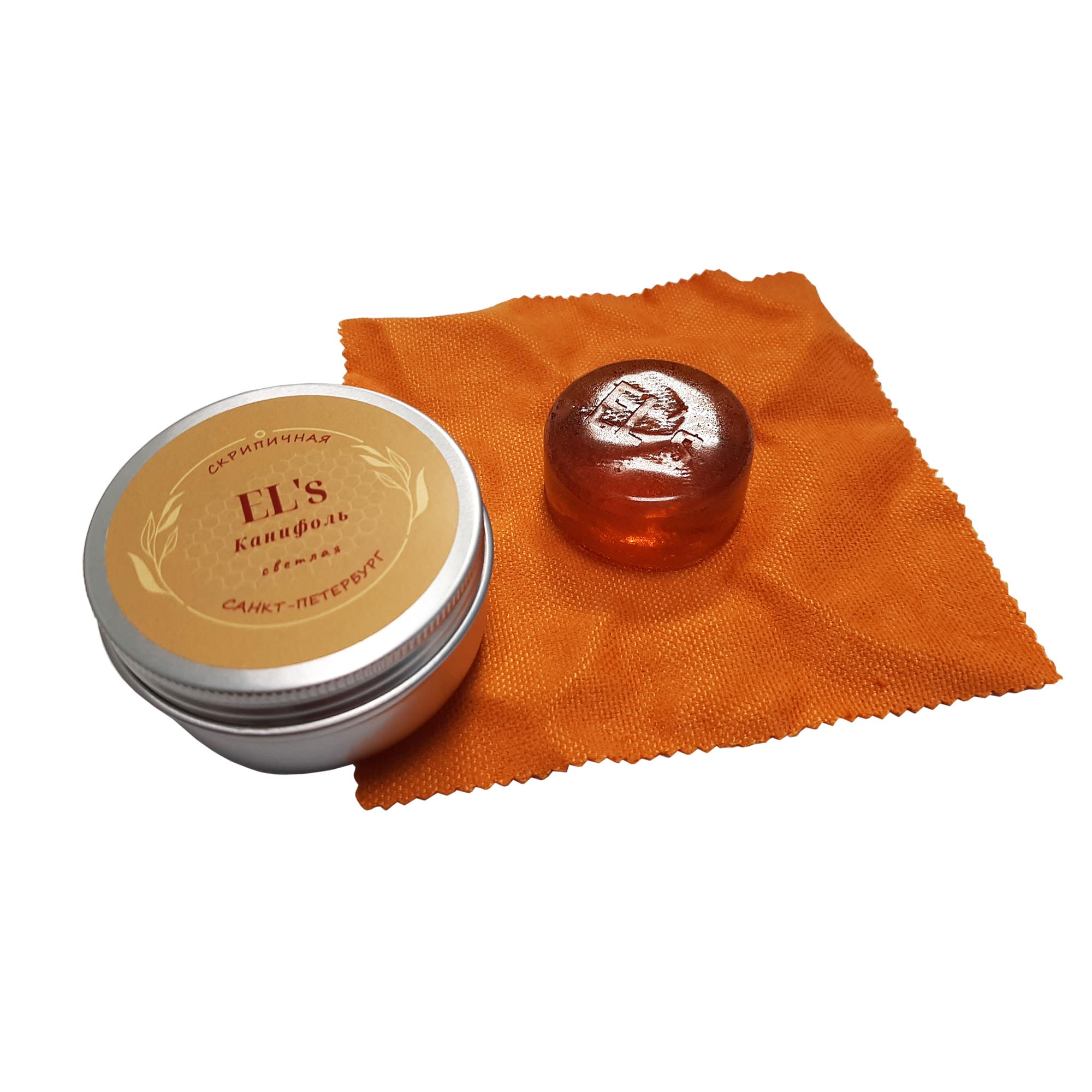 vn-rosin-els Канифоль для скрипки ELS-KC светлая — изображение 1